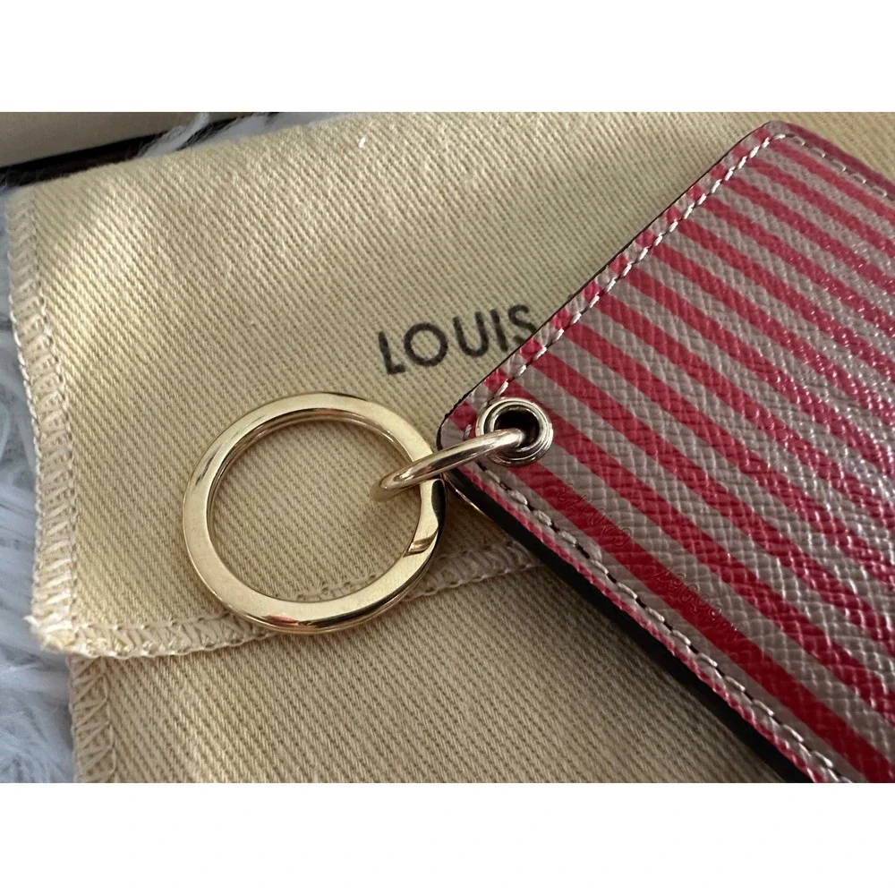 Louis Vuitton Monogram Illustre Trunk Key Holder Keychain Bag Charm